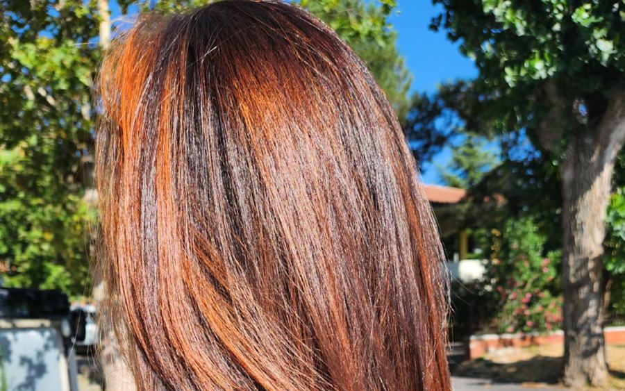 Colore ramato con riflessi