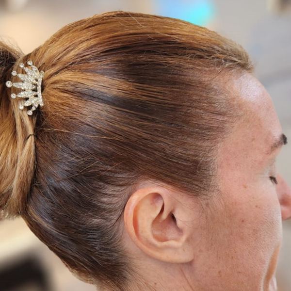 Chignon raccolto